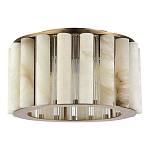 Потолочный светильник из стекла и премиального алебастра Ravishment варинант исполнения - 2 | Loft Concept в Красноярске