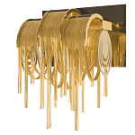 Бра с перфорированными металлическими дугами и цепочками 22 см Atlantis Chain варинант исполнения - 5 | Loft Concept в Красноярске