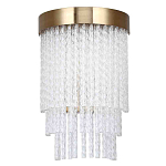 Бра с прозрачными стеклянными трубочками и металлическим основанием Nembus варинант исполнения - 1 | Loft Concept в Красноярске