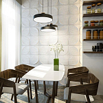 Гипсовая 3D панель с принтографией PM-20 варинант исполнения - 3 | Loft Concept в Красноярске