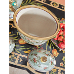 Ваза с крышкой и цветочным узором Genuine Chinese Classics варинант исполнения - 6 | Loft Concept в Красноярске