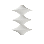 Подвесной вязаный белый светильник «Звезда Востока 03» варинант исполнения - 1 | Loft Concept в Красноярске