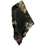 Подставка под благовония из эпоксидной смолы с цветами черная Epoxy Resin Flowers Incense Stand Black варинант исполнения - 1 | Loft Concept в Красноярске