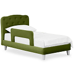 Кровать с мягким изголовьем Luna Palmer Bed варинант исполнения - 2 | Loft Concept в Красноярске