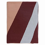 Плед из хлопка с геометрическим рисунком Elan Stripe Addison варинант исполнения - 5 | Loft Concept в Красноярске