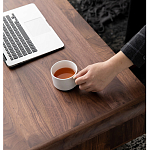 Кофейный стол из массива дерева с выдвижными ящиками Coffee Walnut Table варинант исполнения - 4 | Loft Concept в Красноярске