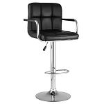 Барный стул с подлокотниками Honory Black варинант исполнения - 1 | Loft Concept в Красноярске