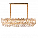 Люстра овальная с хрустальными подвесками Gorgeous Crystal Light варинант исполнения - 2 | Loft Concept в Красноярске