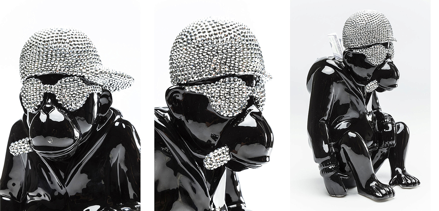 Копилка Monkey with rhinestones - Loft-Concept в Красноярске