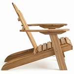Уличное кресло из массива акации Adirondack Wooden Chair Natural варинант исполнения - 3 | Loft Concept в Красноярске
