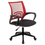 Офисное кресло с основанием из черного пластика Desk chairs Red варинант исполнения - 1 | Loft Concept в Красноярске