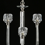 Люстра с 8-ю лампами и гранеными стеклянными плафонами Prism Gala варинант исполнения - 9 | Loft Concept в Красноярске