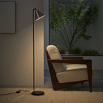 Кресло Avalon White Boucle из массива ореха варинант исполнения - 6 | Loft Concept в Красноярске