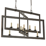 Люстра из пересекающихся прямоугольных элементов Intersecting Rectangles варинант исполнения - 3 | Loft Concept в Красноярске