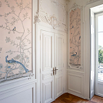 Обои ручная роспись Earlham Almost Mauve варинант исполнения - 4 | Loft Concept в Красноярске