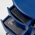 Синяя тумба на фигурных ножках Shelby варинант исполнения - 7 | Loft Concept в Красноярске