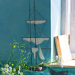 Обои ручная роспись Nantucket Crossing Brandt colourway on scenic paper варинант исполнения - 5 | Loft Concept в Красноярске