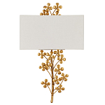 Бра с прямоугольным абажуром и каркасом в виде лепестков клевера Hanging Clover варинант исполнения - 3 | Loft Concept в Красноярске