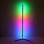 Торшер черного цвета на угловом основании Arteriors варинант исполнения - 2 | Loft Concept в Красноярске