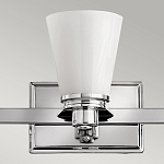 Бра для ванных комнат с белыми стеклянными конусными плафонами Hinkley варинант исполнения - 2 | Loft Concept в Красноярске