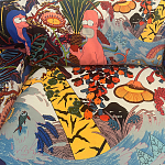 Мебельная ткань Велюр Simpsons in Paradise Т4-88 варинант исполнения - 1 | Loft Concept в Красноярске