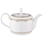 Чайный сервиз из фарфора с изображением лошадей на 6 персон 14 предметов Porcelain Horse Set варинант исполнения - 1 | Loft Concept в Красноярске