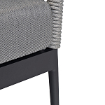 Кресло уличное темно-серое Street Bliss варинант исполнения - 5 | Loft Concept в Красноярске