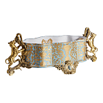 Чаша с орнаментом на бронзовых ножках в виде львов Eden Garden варинант исполнения - 1 | Loft Concept в Красноярске