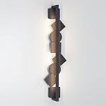 Бра вертикальное с черными кругами и квадратами Gravyura варинант исполнения - 5 | Loft Concept в Красноярске