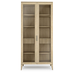 Витрина стеклянная 2-х дверная с ящиками и 5-ю полками Harper Line варинант исполнения - 2 | Loft Concept в Красноярске