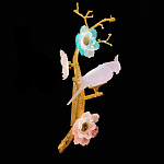 Бра с цветочным декором и птичкой Miscellaneous herbs варинант исполнения - 2 | Loft Concept в Красноярске