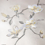 Обои Magnolia Canopy Colourway SC-288 on Natural Mica metallic silk варинант исполнения - 1 | Loft Concept в Красноярске