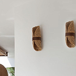 Бра плетеное из ротанга Chainmail варинант исполнения - 4 | Loft Concept в Красноярске