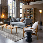 Фигурный приставной столик черного цвета AMORPHOUS варинант исполнения - 6 | Loft Concept в Красноярске