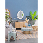 Зеркало овальное с багетом в виде кораллов Coral Dеcor варинант исполнения - 4 | Loft Concept в Красноярске