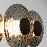 Бра из трех стеклянных фактурных дисков Eyepiece варинант исполнения - 2 | Loft Concept в Красноярске