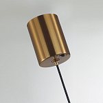 Подвесной светильник с шарообразным плафоном из белого алебастра Cryptocrystalline Stone варинант исполнения - 4 | Loft Concept в Красноярске