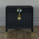 Сундук Eye Elsa Dreams Black варинант исполнения - 4 | Loft Concept в Красноярске