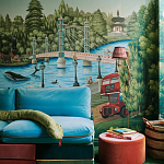 Обои ручная роспись Little London Jubilee Colourway варинант исполнения - 3 | Loft Concept в Красноярске