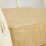 Комплект уличной мебели из ротанга Clara белый варинант исполнения - 8 | Loft Concept в Красноярске