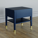 Прикроватная тумбочка с ящиком Elsa Dreams Blue варинант исполнения - 4 | Loft Concept в Красноярске