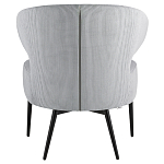 Современное мягкое кресло на металлических ножках Rakush Grey варинант исполнения - 3 | Loft Concept в Красноярске