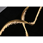 Подвесной светильник обрамленный элементами в виде кристаллов Smooth Shine варинант исполнения - 4 | Loft Concept в Красноярске