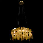 Люстра круглая подвесная с металлическими дугами и длинными цепочками 80 см Atlantis Chain варинант исполнения - 13 | Loft Concept в Красноярске