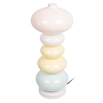 Настольная лампа из стеклянных сфер в пастельных тонах Высота 48 см Pastel Lunaria варинант исполнения - 2 | Loft Concept в Красноярске