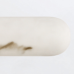 Бра для ванных комнат вертикальное с вытянутым плафоном из алебастра Hinkley варинант исполнения - 5 | Loft Concept в Красноярске