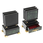 Настольный письменный набор из нефрита в подарочной коробке Victorious варинант исполнения - 11 | Loft Concept в Красноярске