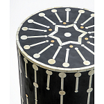 Дизайнерские приставной столик с инкрустацией Mandika Bone Inlay Stool варинант исполнения - 1 | Loft Concept в Красноярске