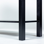 Черная консоль с выдвижными ящиками Monica варинант исполнения - 4 | Loft Concept в Красноярске