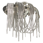 Бра с металиическими цепочками и дугообразными элементами Atlantis Chain варинант исполнения - 5 | Loft Concept в Красноярске